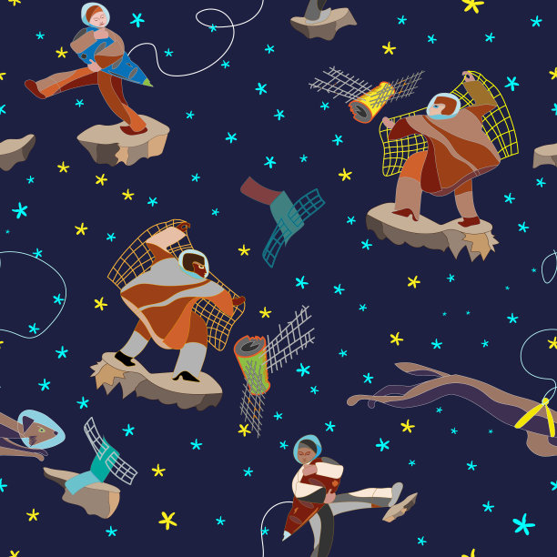 动态姿态卡通吉祥物造型