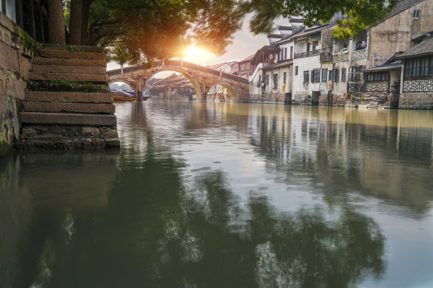 科技田园码头壁纸