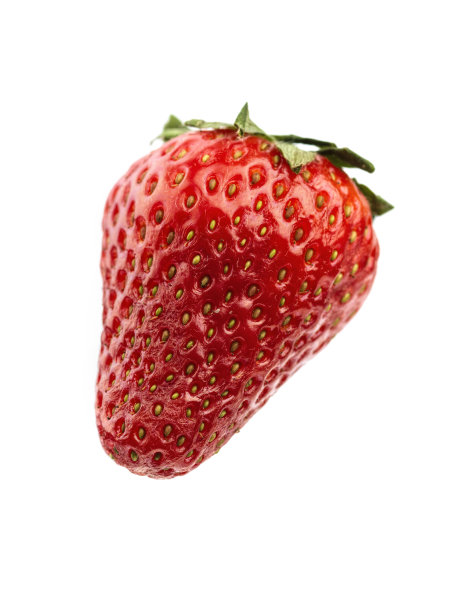 美味诱人白草莓