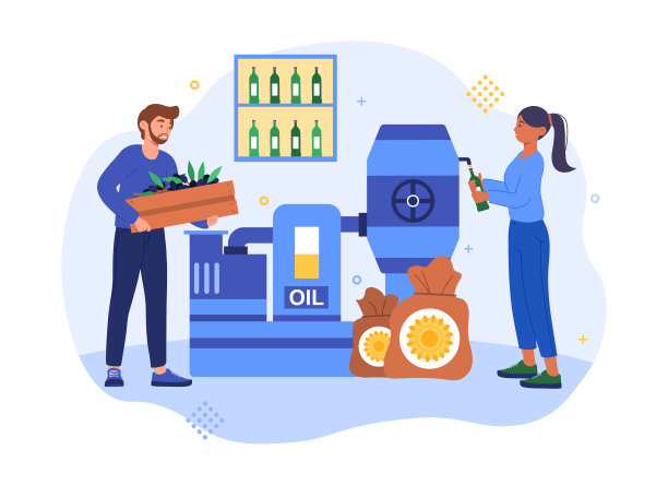 传统榨油花生油