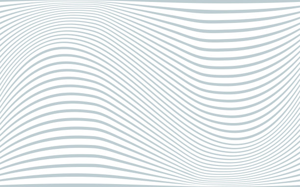 简单条纹动感曲线波浪