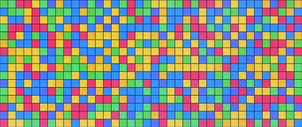 多彩几何图案无缝背景