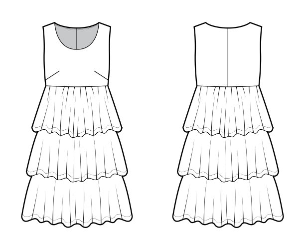 精细分层矢量图