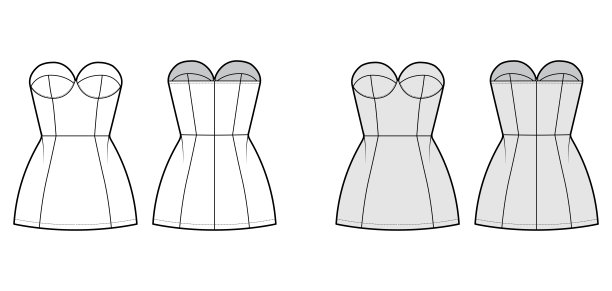 精细分层矢量图