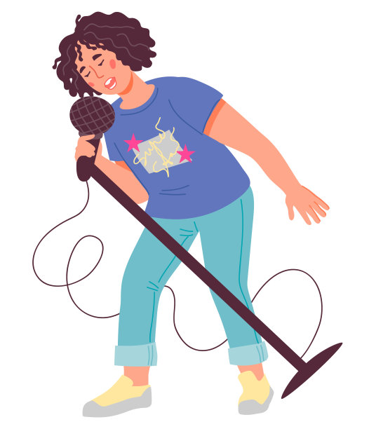 singing