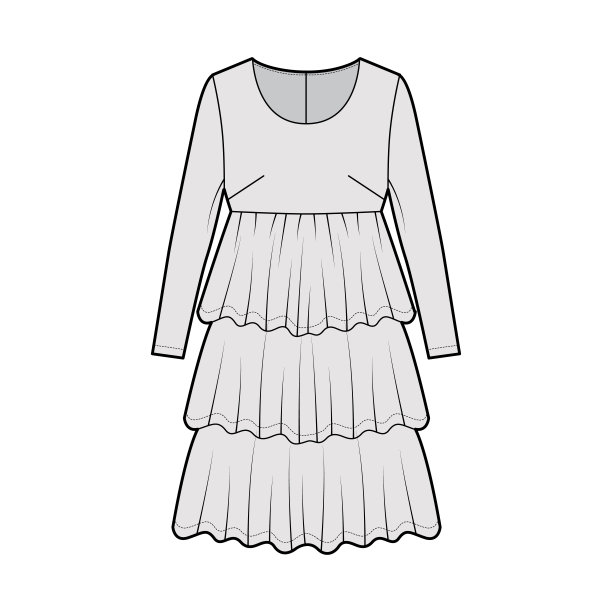 精细分层矢量图