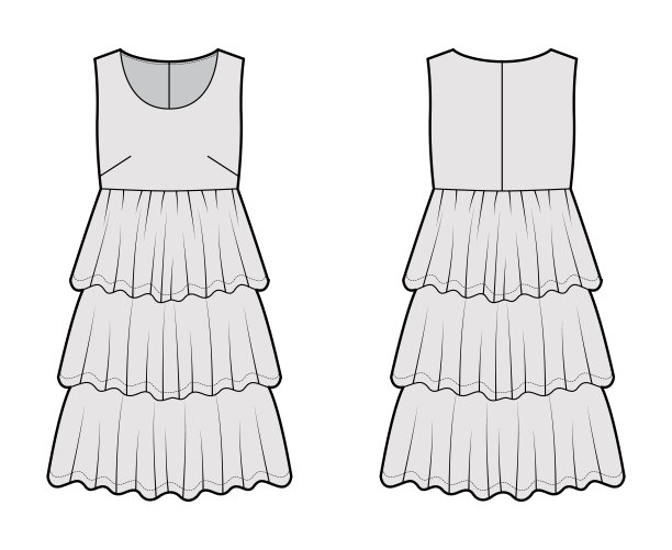 精细分层矢量图