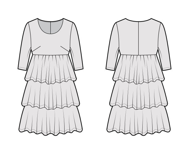 精细分层矢量图