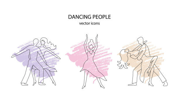 舞蹈比赛海报 