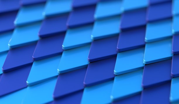 引领未来背景板蓝色