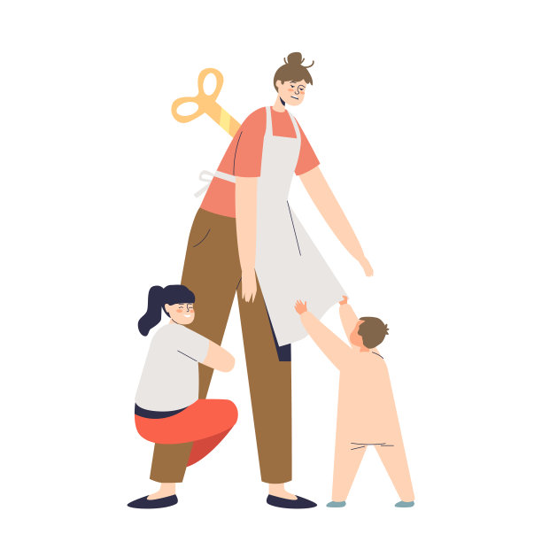 日常生活场景插画