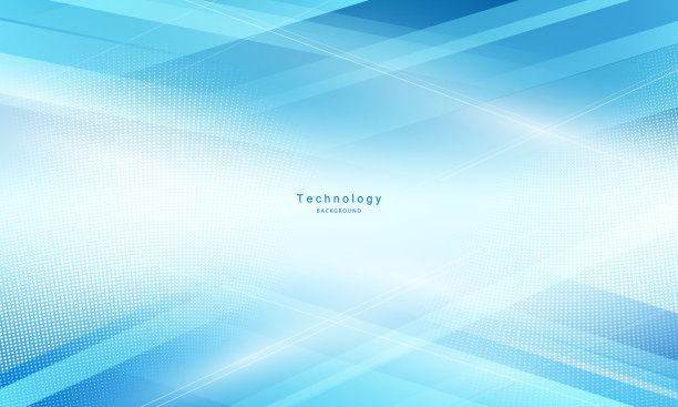 蓝色科技背景