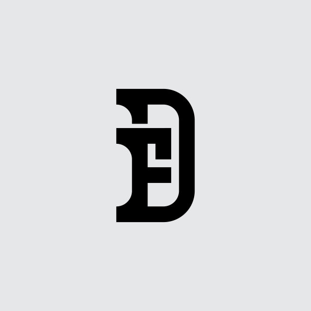 df字母logo