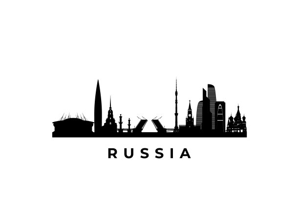 圣彼得堡旅游宣传插画