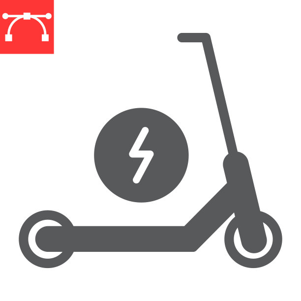 电动滑板车图标logo