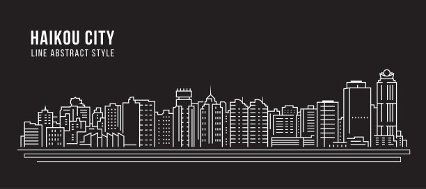 海口建筑背景