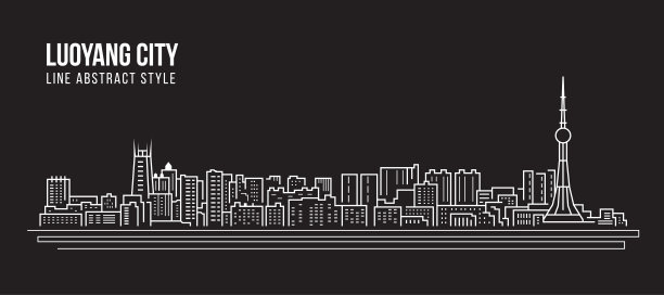 洛阳城市插画