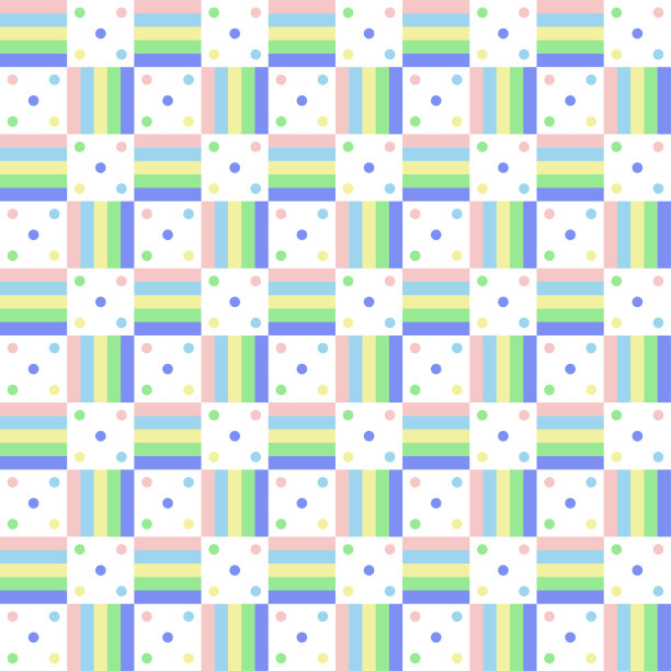 浅色清新格子面料布纹