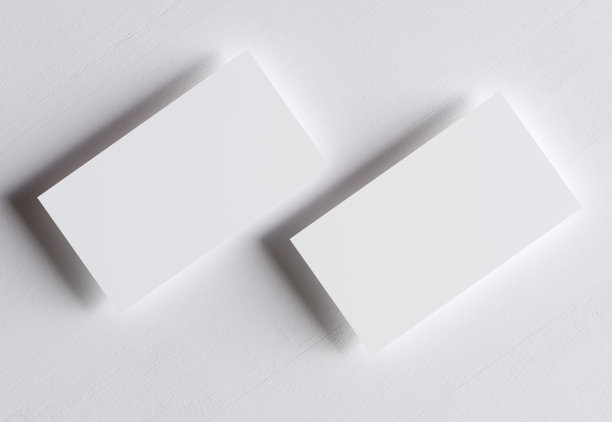 简约极简简洁纹理名片