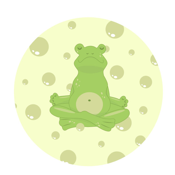 美味牛蛙logo