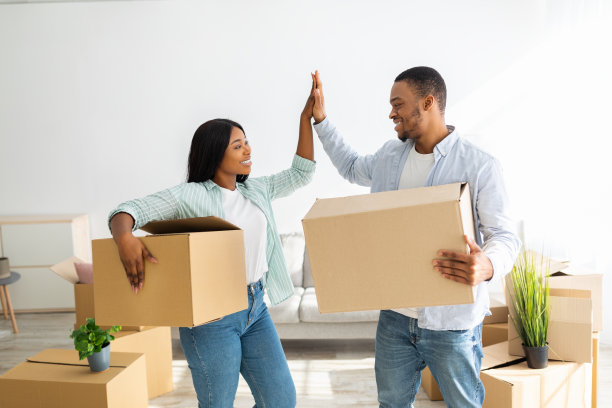 喜庆乔迁之喜背景图