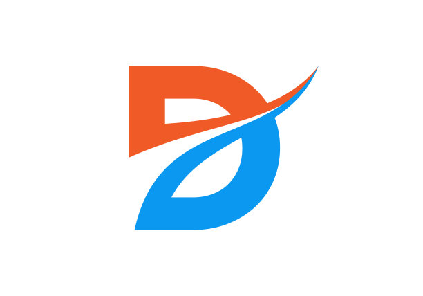 字母d,水,logo设计,标志