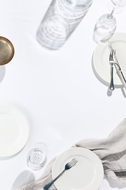 优雅精致餐具餐盘