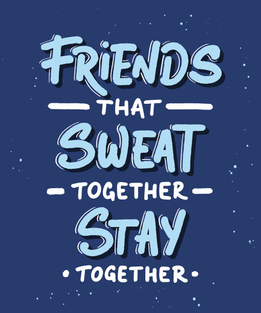 健身房朋友圈海报