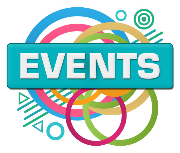 蓝绿色会议背景