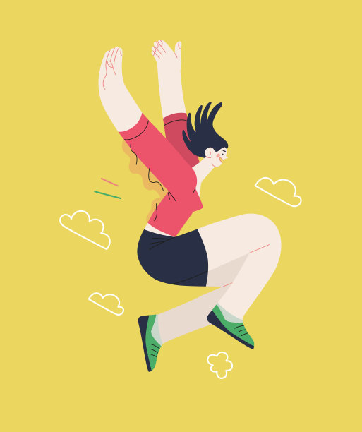 leaping