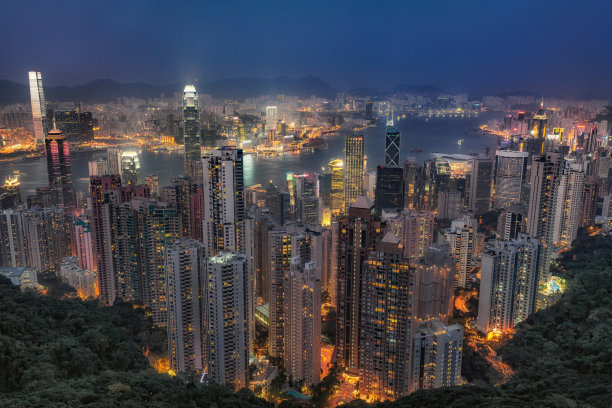 香港地标建筑香港画册