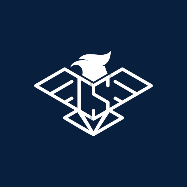 鹰logo,s字母标志