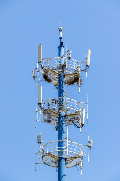 5g信号科技蓝色背景