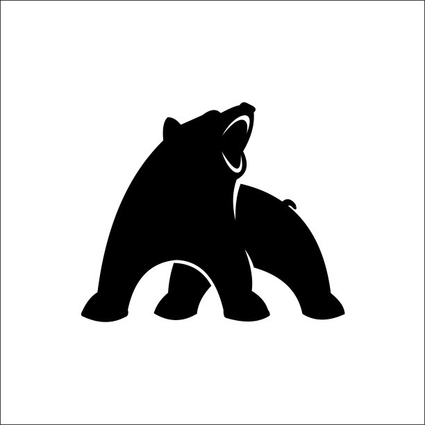 黑熊设计标志