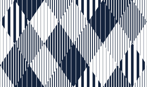 几何图案黑白无缝纹理