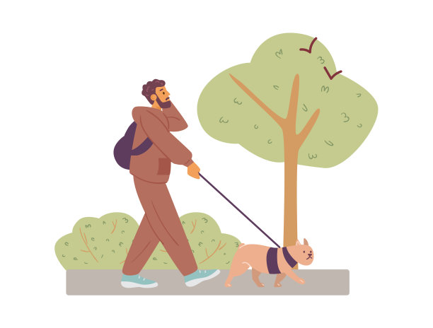 日常生活场景插画