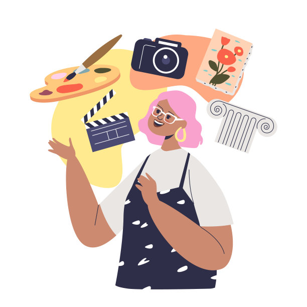 扁平矢量人物绘制