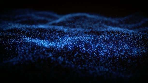 绚丽多彩的流动纹理图案