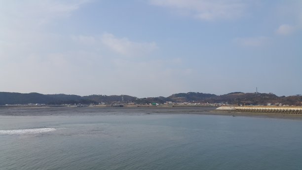航拍韩国仁川