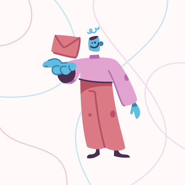 动态姿态卡通吉祥物造型