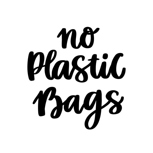 手写字体手提袋