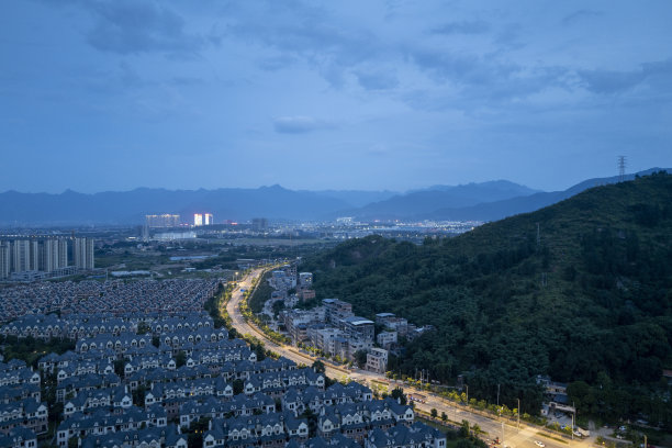 福州夜景都市风景
