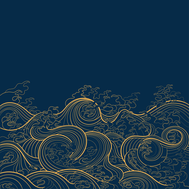 中国风底纹边框