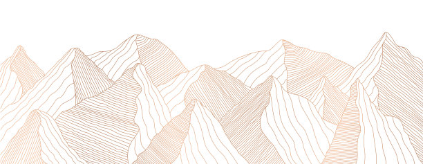 金色抽象格子纹