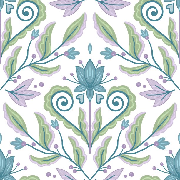 奢华皇室艺术图案壁纸