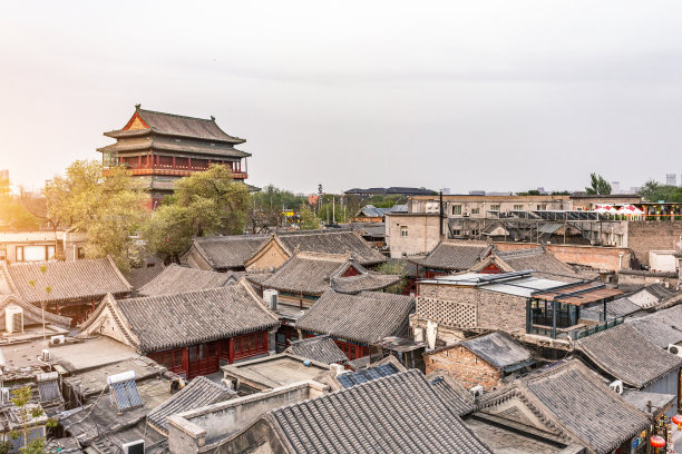 北京鼓楼夜景