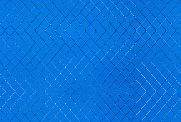 蓝调几何图案无缝背景