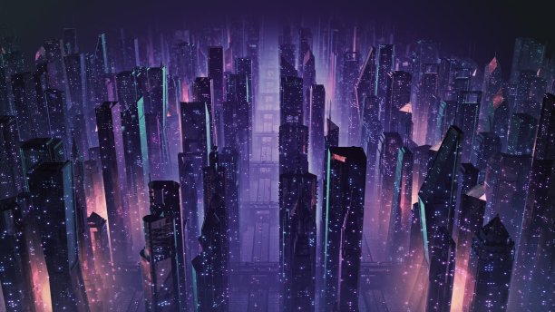 VJ素材,几何形状,科技