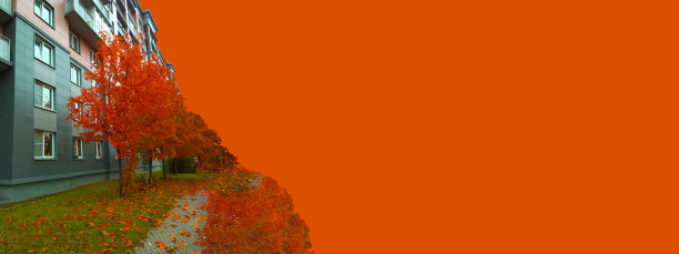 高端房地产广告海报