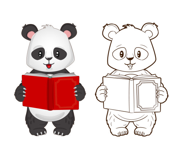 熊猫看书logo